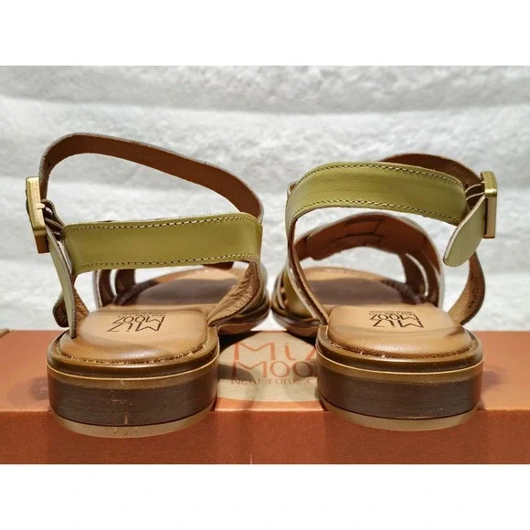 Miz Mooz Leather Fisherman Ankle Strap Sandals - Sabby Women's Sz US 7.5-8 EU 38 - Picture 5 of 8